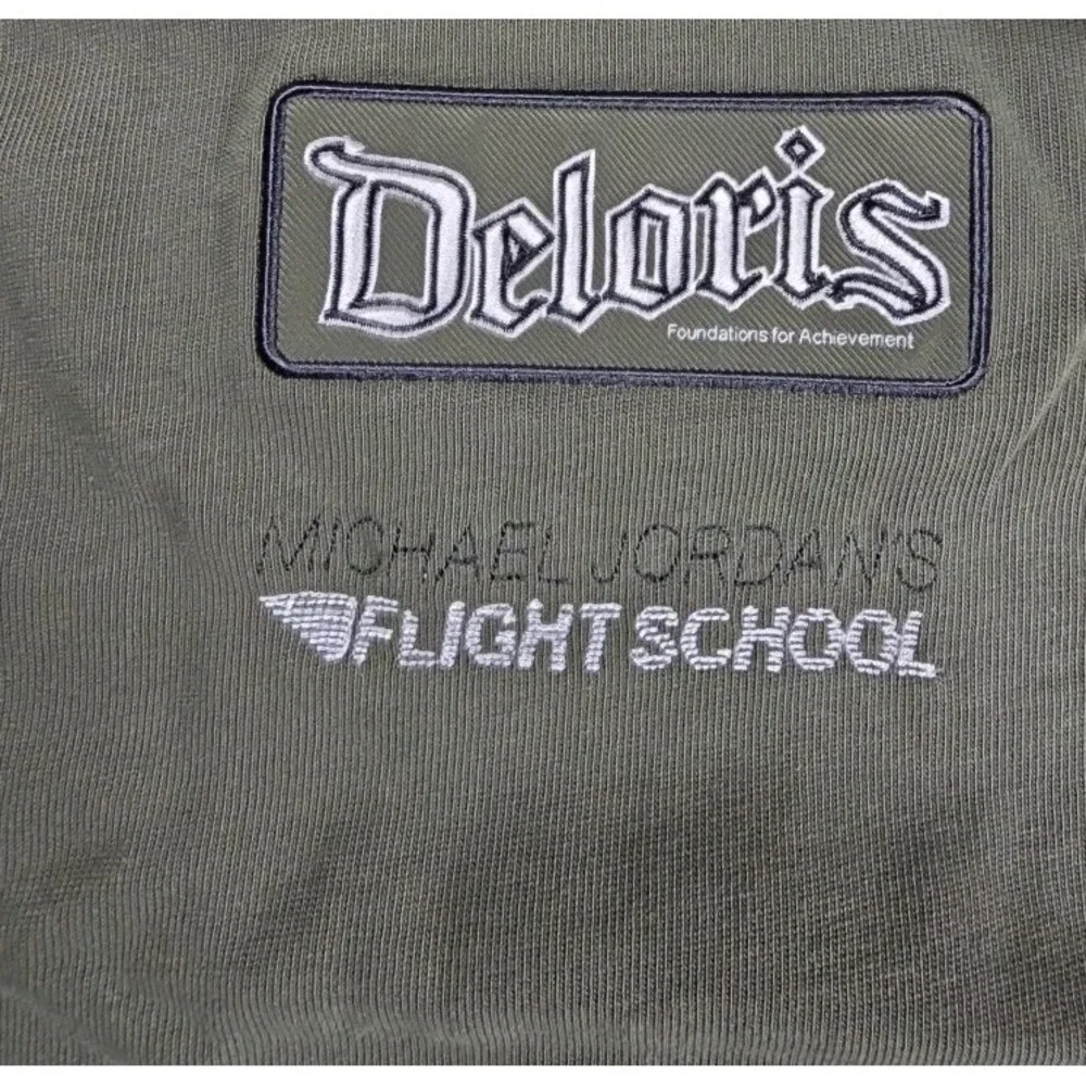 Jordan Essentials Men's Long-Sleeve Rugby Top  Cargo Khaki LARGE HF9323-325 NWT